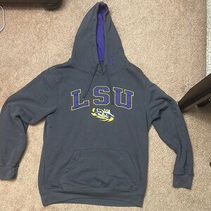 LSU Gray Hoodie
